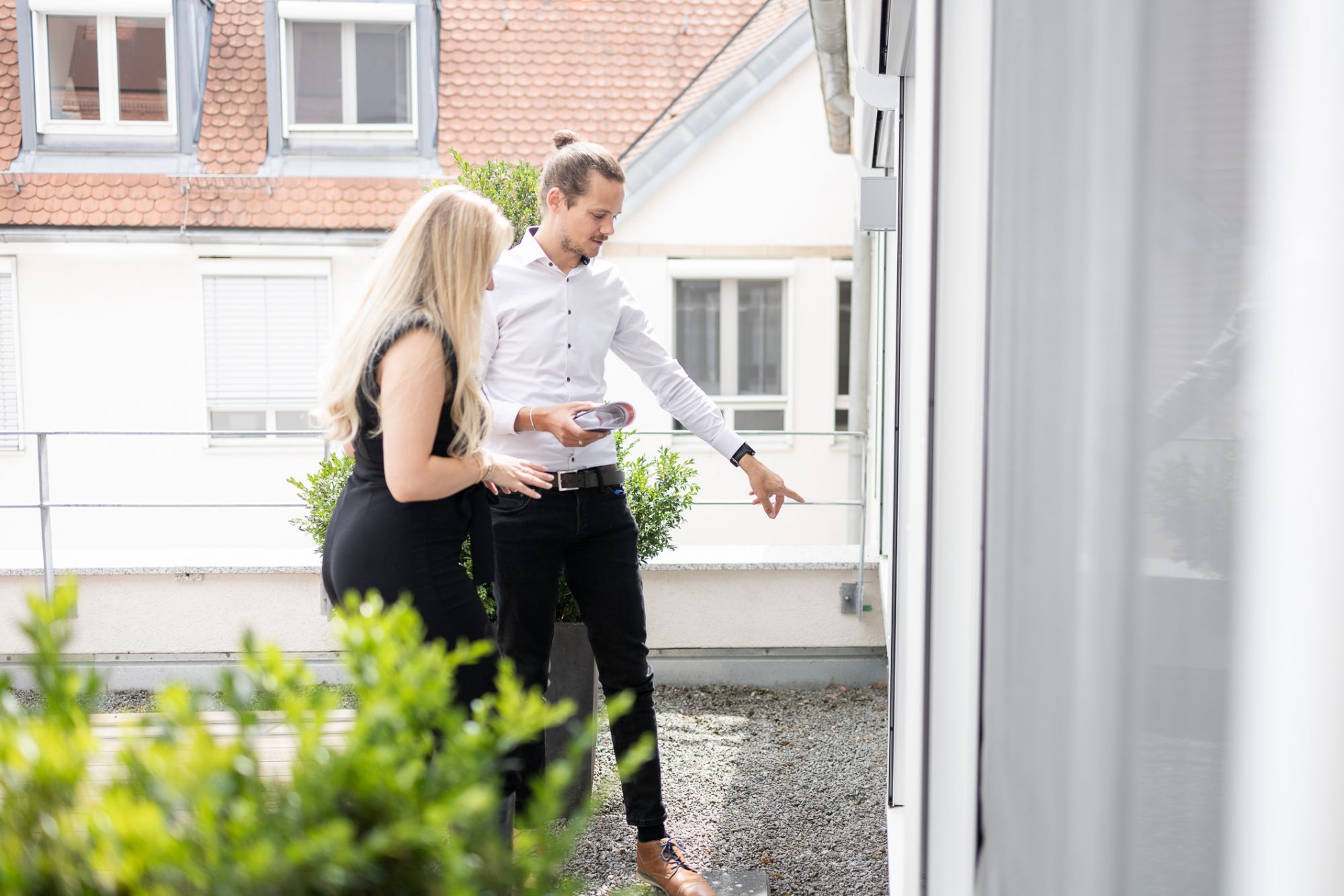 Besichtigung Fassade